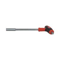 TOPTRADE ratchet screwdriver + "T" screwdriver, with bits and heads, set of 29 pcs (11)