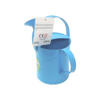 TOPTRADE children garden tool - metal watering can, blue colour, 1,6L (1)