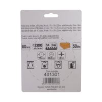 TOPTRADE saw blade, for wood, SK blades, 24 teeth, 115 x 1.8 x 22,2/20/16 mm (2)