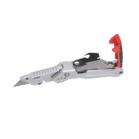 TOPTRADE folding knife, all-aluminum body, 5 interchangeable blades, dolphin (10)