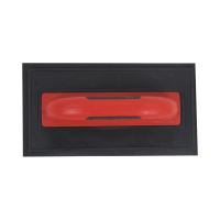 TOPTRADE ABS trowel, hard rubber, PROFESSIONAL, 280 x 140 x 8 mm, profi (1)
