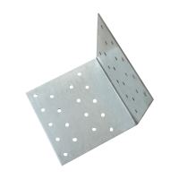 TOPTRADE connecting angle, without recess, 90°, 100 x 100 x 100 x 2 mm, galvanized (1)