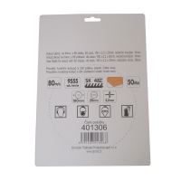 TOPTRADE saw blade, for wood, SK blades, 48 teeth, 160 x 2.2 x 20/16 mm (4)