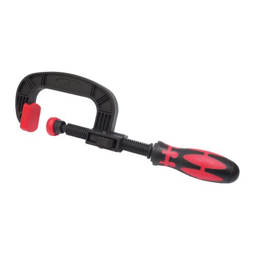 TOPTRADE quick release "G" clamp, 75 mm