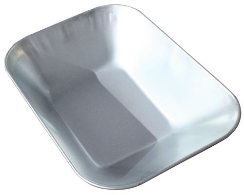 TOPTRADE spare tray, 60 l, galvanized, with holes