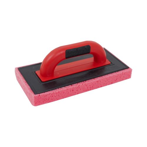 TOPTRADE float ABS, sea sponge, cut PROFESSIONAL, 250 x 130 x 30 mm