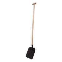 narrow shovel, black, straight shaft &quot;T&quot;
