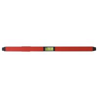 TOPTRADE spirit level Reflex #RED, 2 vials, 1200 mm (7)