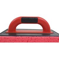 TOPTRADE ABS trowel, sea sponge, cut, PROFESSIONAL, 280 x 140 x 30 mm (6)