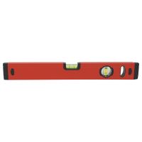 TOPTRADE spirit level  Reflex #RED, 2 vials, 400 mm (9)