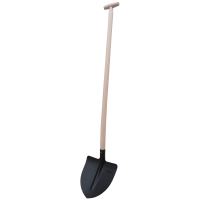 shovel, heart-shaped,black paint, bent shaft¨T¨