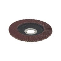 TOPTRADE grinding wheel, lamellar, gran. 40, 125 x 22,2 x 2 mm, standard (3)