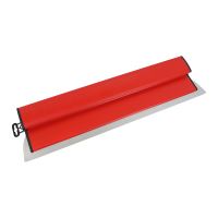 TOPTRADE stainless steel scraper, for full-surface puttying, 600 mm