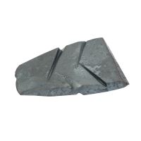 steel wedges, forged, 10 pcs, 30 x 5 x 40 mm