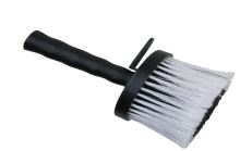 mason‘s brush,plastic, rounded, plastic handle