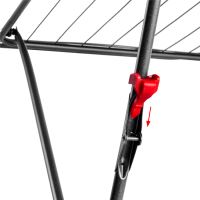 clothes drying rack, foldable MAX black line, 18 m (3)