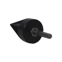 TOPTRADE wood splitting screw, 2 x adaptor 65 mm, SDS+ and hexagon, 32 x 90 mm (5)