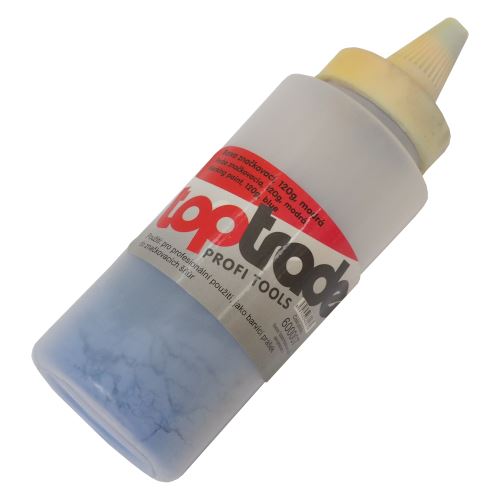 TOPTRADE spare powder for chalk liner, blue,120 g