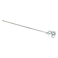 TOPTRADE tin stirrer, galvanized, with circle,O 120 mm