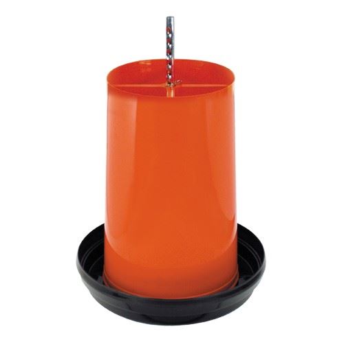 TOPTRADE automatic stationary hanging feeder, for poultry, 27L