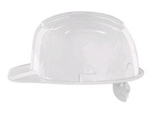 construction safety helmet , white