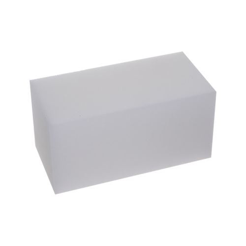 TOPTRADE spare surface, soft foam, cube, 200 x 100 x 100 mm