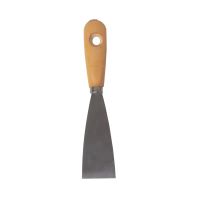 TOPTRADE spatula,steel,wooden handle and pounded rivet, 40 mm, hobby