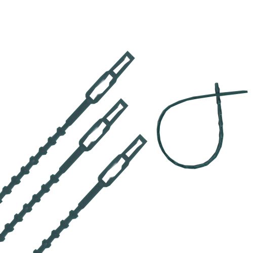 TOPTRADE strap plastic, binding, garden, 135 mm / 80 pcs