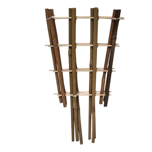 TOPTRADE bamboo grid, for plants and flowers, 45 x 23 cm, set 3 pcs