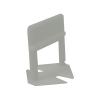 TOPTRADE leveling retaining clip, th. 1,5mm, leveling height 3 - 12mm / 100pcs (1)
