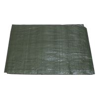 covering tarp, green, with metal eyelets,   2x10m standard