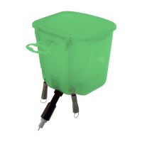 TOPTRADE plastic hanging drinker, universal, nozzle angle 90°, 0,5 L