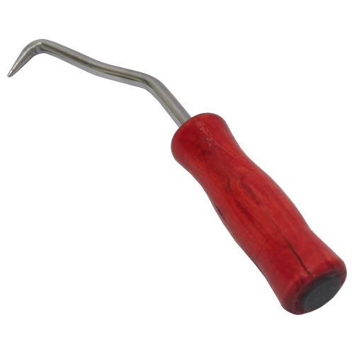 TOPTRADE  wire binder with hook, wooden handle