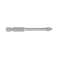drill bit for glass, ceramics and tiles, O 6 mm x 75 mm, Hex shank