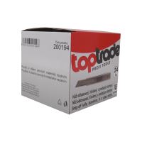 TOPTRADE break-off knife, aluminum, in sales carton, set of 24 pcs., 18 mm (3)