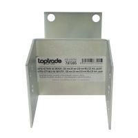TOPTRADE anchor foot for screws, 100 x 90 mm, galvanized (1)