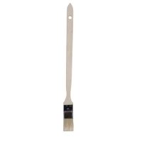 painting brush,a corner,wooden handle,width 1 1/2&quot;