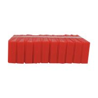 TOPTRADE mounting wedge, plastic, set of 20 pcs., 76 x 30 x 9 mm (2)