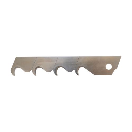 TOPTRADE spare blade, hook, 10 pcs/set, 18 mm (1)