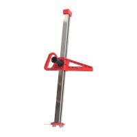 TOPTRADE plasterboard cutter, 2 edges, 760 mm