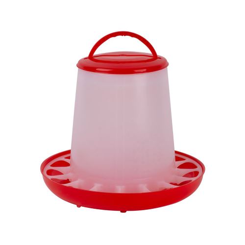 RACEK plastic tube feeder, for poultry, 9 kg