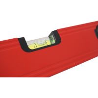 TOPTRADE spirit level Reflex #RED, 2 vials, 1800 mm (3)