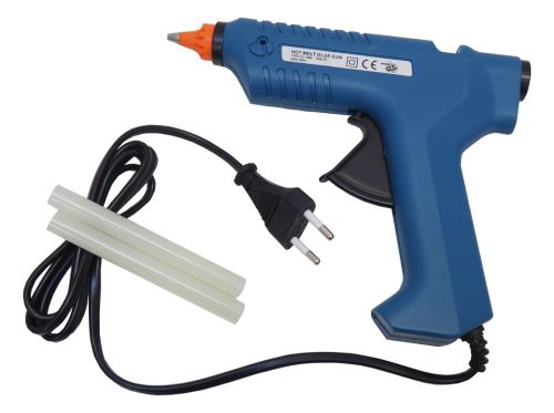 TOPTRADE glue gun, plastic, big, 80 W, O 11,2 mm