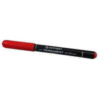 permanent marker CENTROPEN, 2846/1, red, 1 mm mark, 10 pcs/set