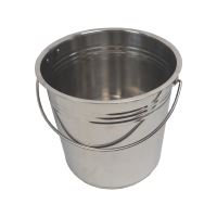 stainless steel bucket, 18 l