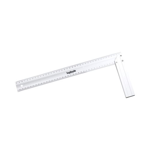 TOPTRADE aluminum angle, reinforced, 400 mm