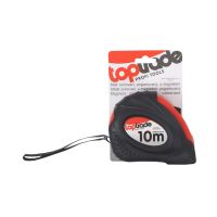 TOPTRADE tape measure,rubberised casing,magnet,25 mm x 10 m (1)