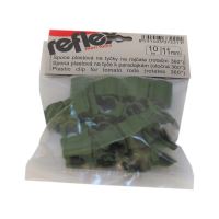 TOPTRADE plastic clip, for garden pole, O 11 mm / 10 pcs (1)